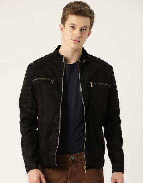 Zip-Front Jacket with Insert Pockets